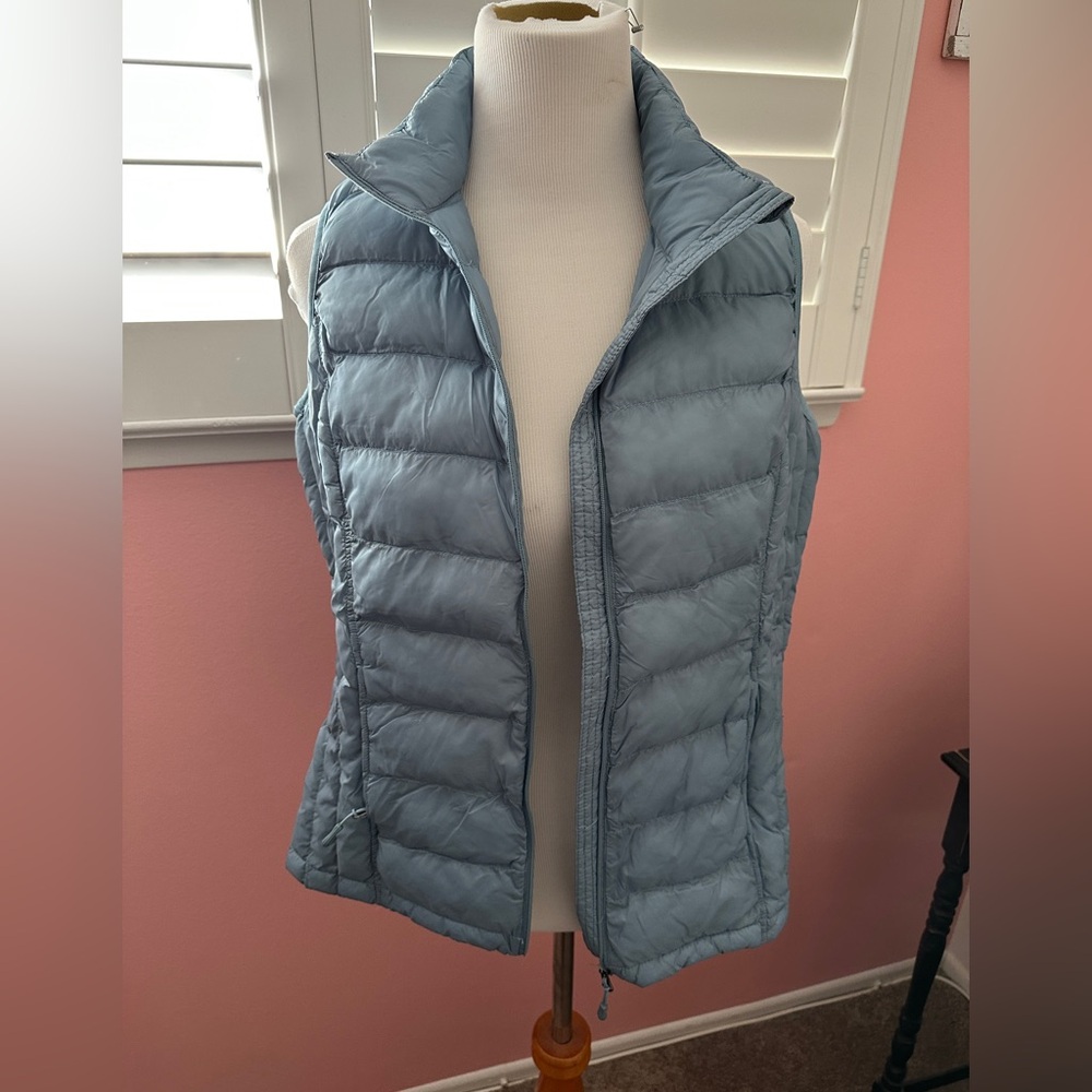 32 Degrees Women's Light Blue Quilted Vest